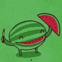 吃瓜卡通女生头像,卡通女生头像中的甜蜜时光